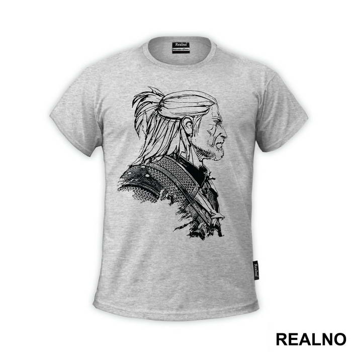 Stencil - Geralt - The Witcher