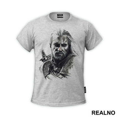Pencil Portrait - Geralt of Rivia - The Witcher