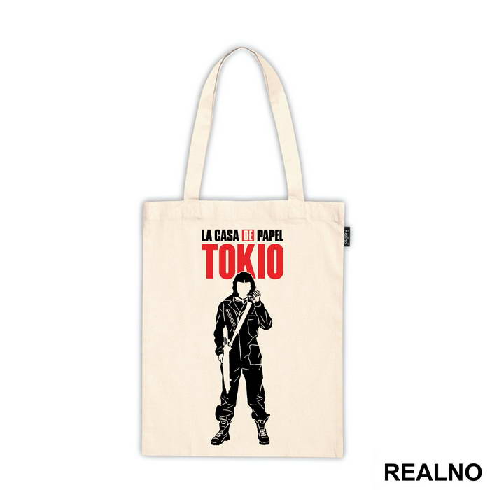 Tokio - Tokyo Silhouette With A Gun - La Casa de Papel - Money Heist - Majica