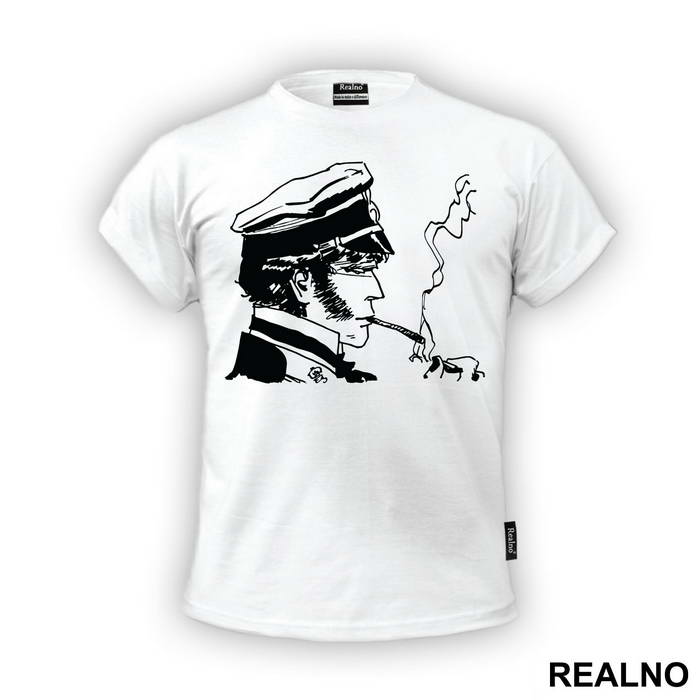 Corto Maltese Smoking Portrait - Corto Maltese