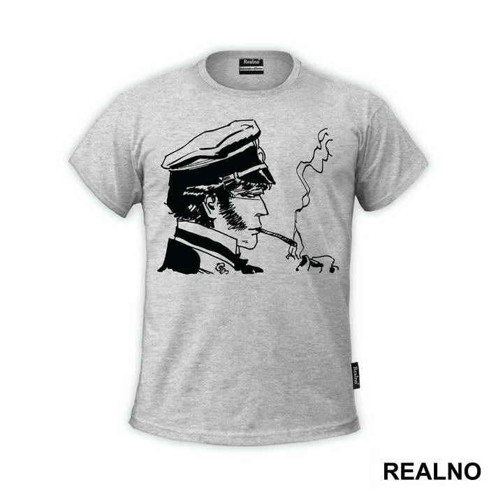 Corto Maltese Smoking Portrait - Corto Maltese