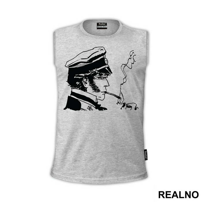 Corto Maltese Smoking Portrait - Corto Maltese