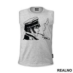 Corto Maltese Smoking Portrait - Corto Maltese