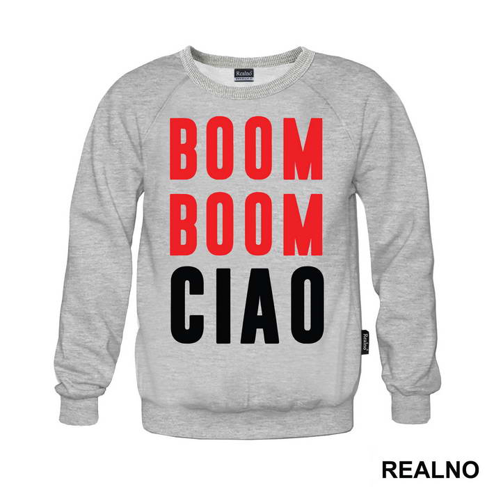 Boom Boom Ciao - La Casa de Papel - Money Heist - Majica