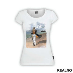 Corto Maltese Walking On A Beach - Corto Maltese
