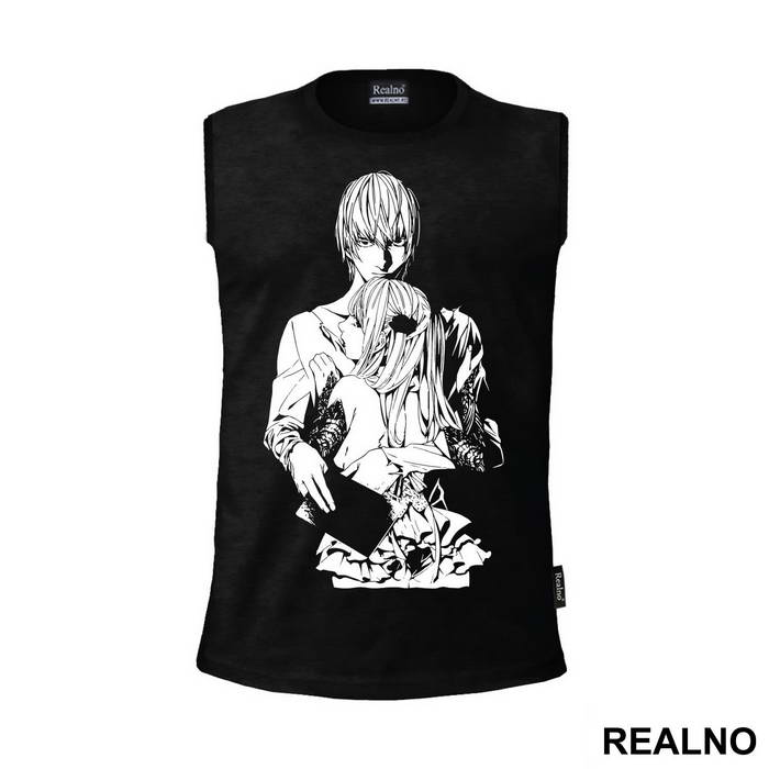 Light Holding Misa - Death Note