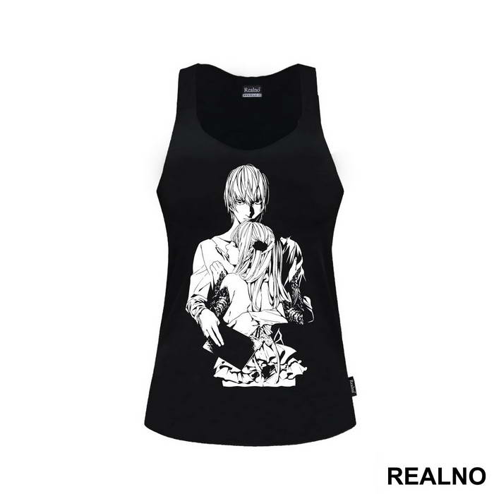 Light Holding Misa - Death Note