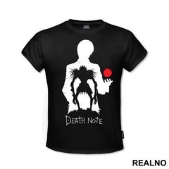 Light and Ryuk Siluet With and Apple  - Death Note