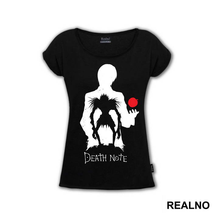 Light and Ryuk Siluet With and Apple  - Death Note