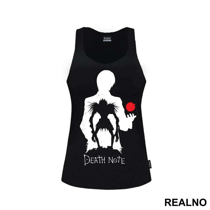Light and Ryuk Siluet With and Apple  - Death Note