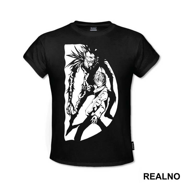 Ryuk and Light in a Spotlight - Death Note