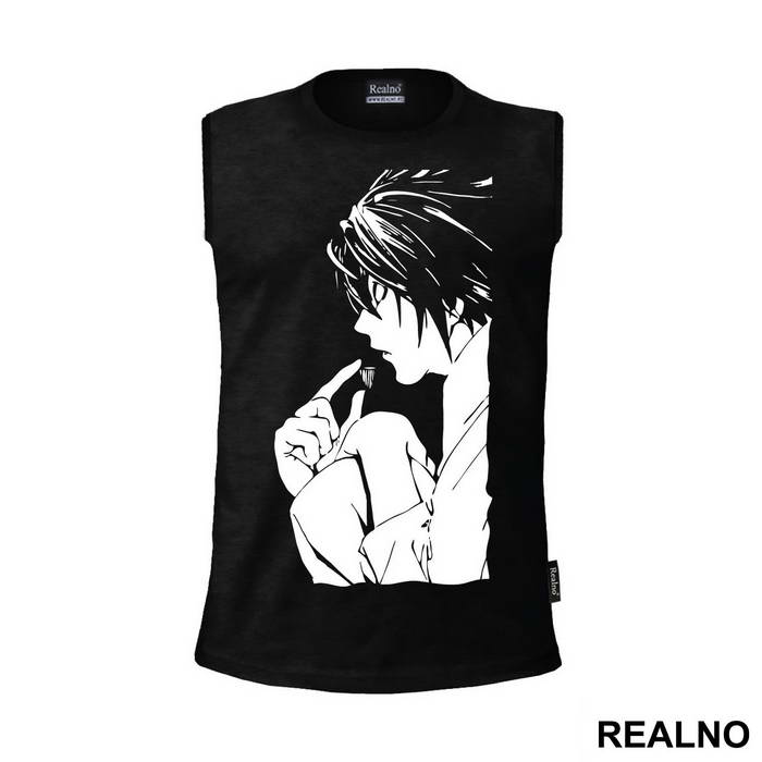 L Eating Sweets - Death Note