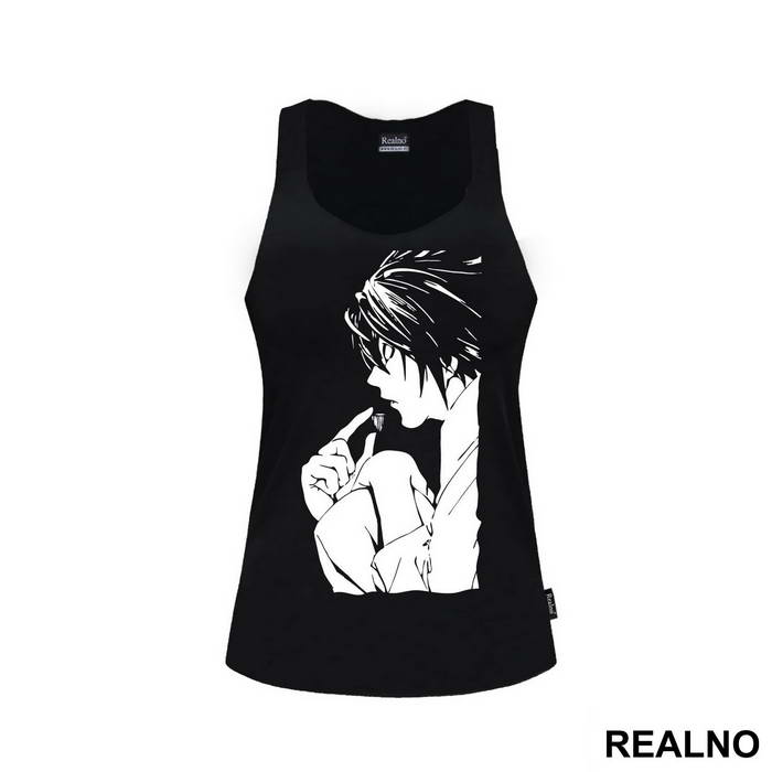 L Eating Sweets - Death Note