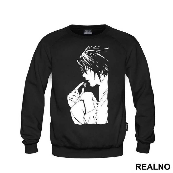L Eating Sweets - Death Note