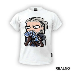 Geralt Playing Gwent - The Witcher