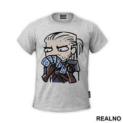 Geralt Playing Gwent - The Witcher