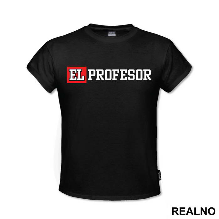 El Profesor - The Professor Red Square - La Casa de Papel - Money Heist - Majica