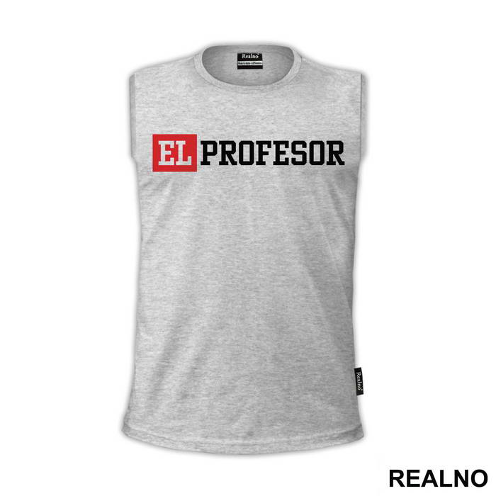 El Profesor - The Professor Red Square - La Casa de Papel - Money Heist - Majica