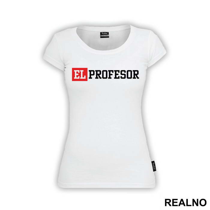 El Profesor - The Professor Red Square - La Casa de Papel - Money Heist - Majica