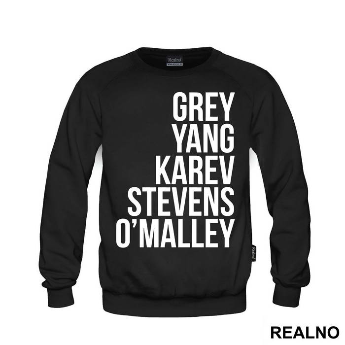 Grey Yang Karev Stevens O'Malley - Grey's Anatomy