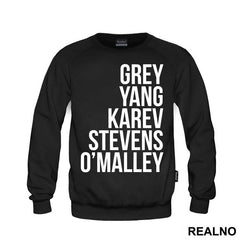 Grey Yang Karev Stevens O'Malley - Grey's Anatomy