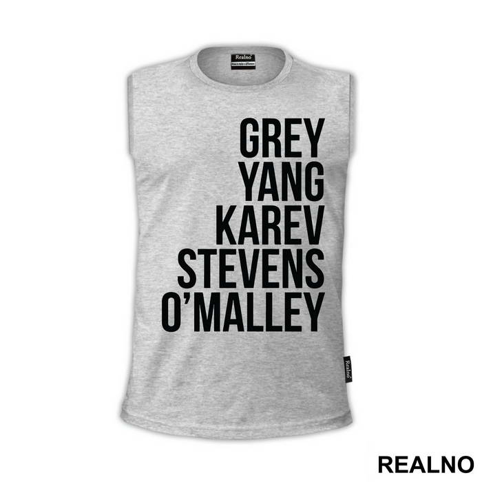 Grey Yang Karev Stevens O'Malley - Grey's Anatomy