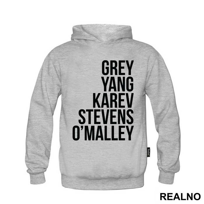 Grey Yang Karev Stevens O'Malley - Grey's Anatomy