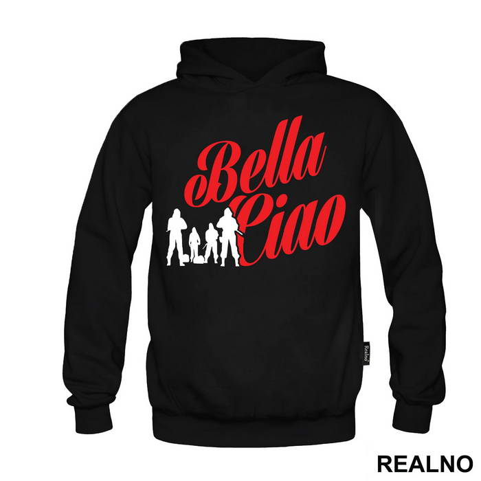 Bella Ciao Characters Silhouette - La Casa de Papel - Money Heist - Majica