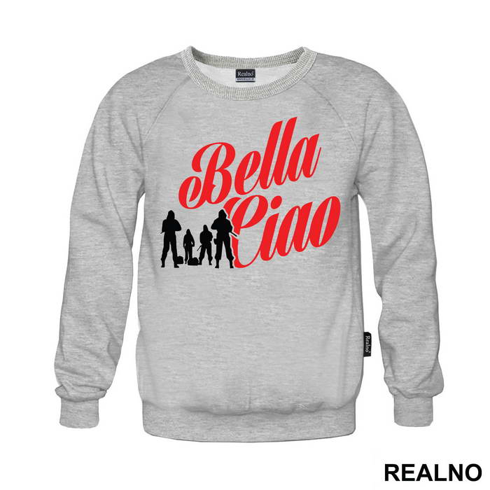 Bella Ciao Characters Silhouette - La Casa de Papel - Money Heist - Majica