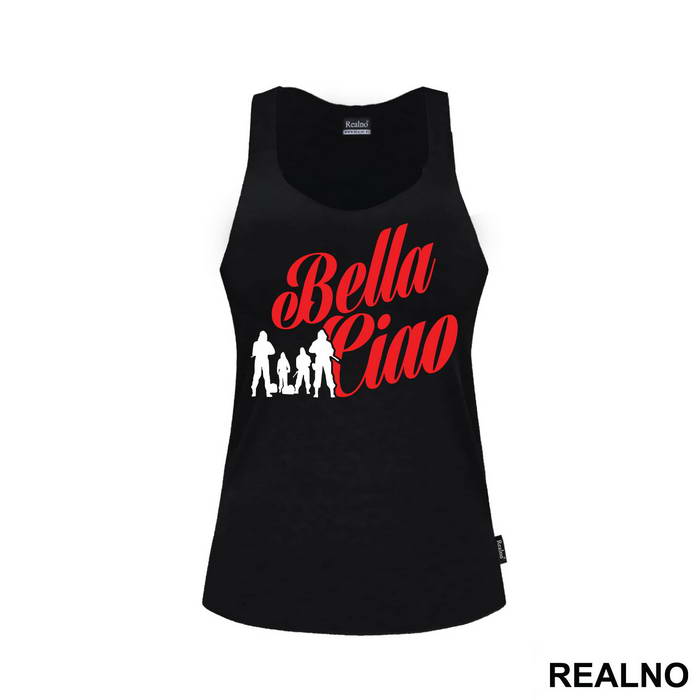 Bella Ciao Characters Silhouette - La Casa de Papel - Money Heist - Majica