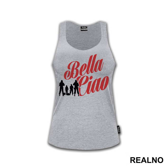 Bella Ciao Characters Silhouette - La Casa de Papel - Money Heist - Majica