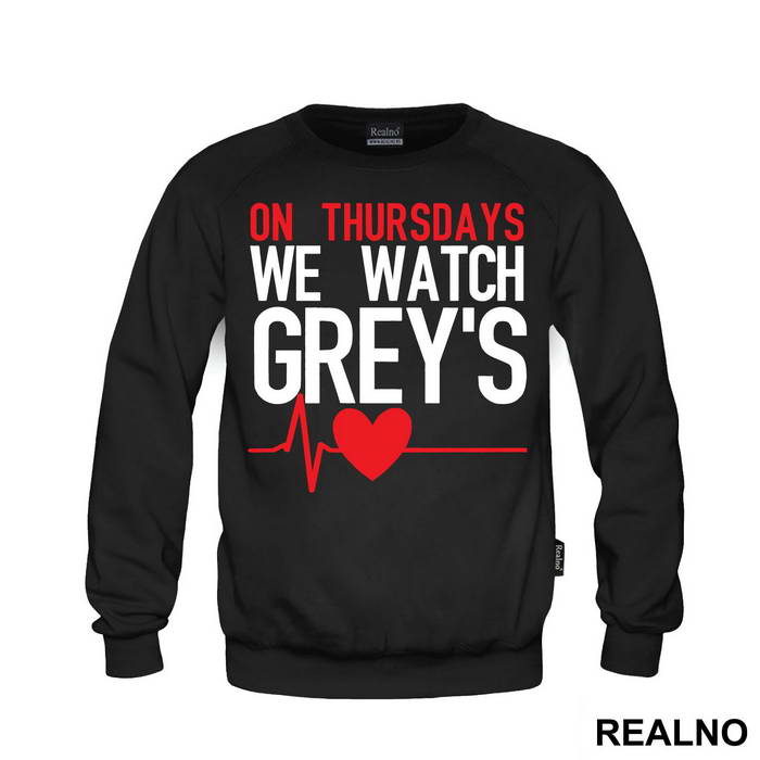 On Thursdays We Watch Grey's - Grey's Anatomy