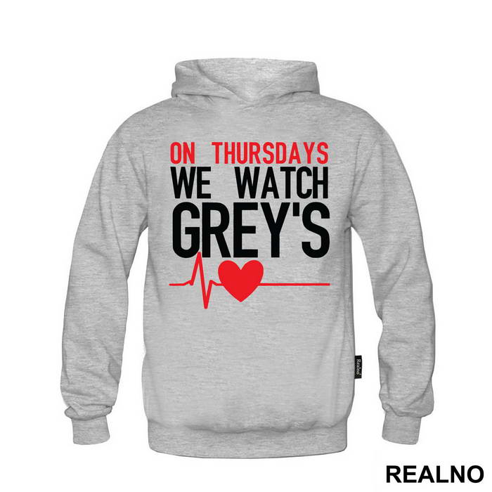 On Thursdays We Watch Grey's - Grey's Anatomy