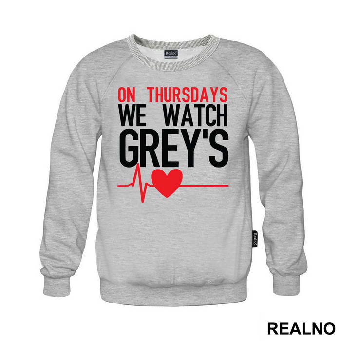 On Thursdays We Watch Grey's - Grey's Anatomy