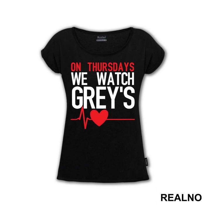On Thursdays We Watch Grey's - Grey's Anatomy