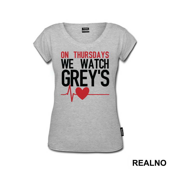 On Thursdays We Watch Grey's - Grey's Anatomy