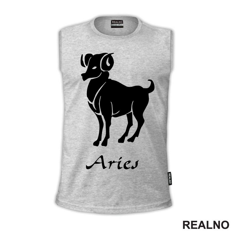 Ovan - Aries - Silhouette - Horoskop