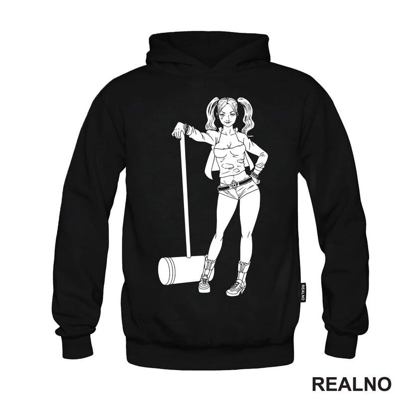 With A Hammer - Standing - Harley Quinn