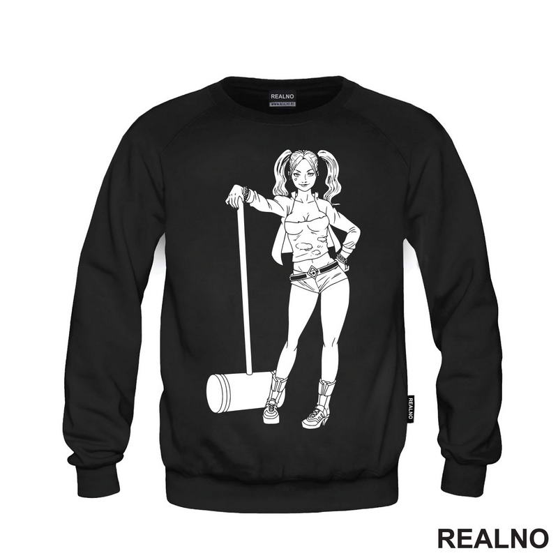 With A Hammer - Standing - Harley Quinn