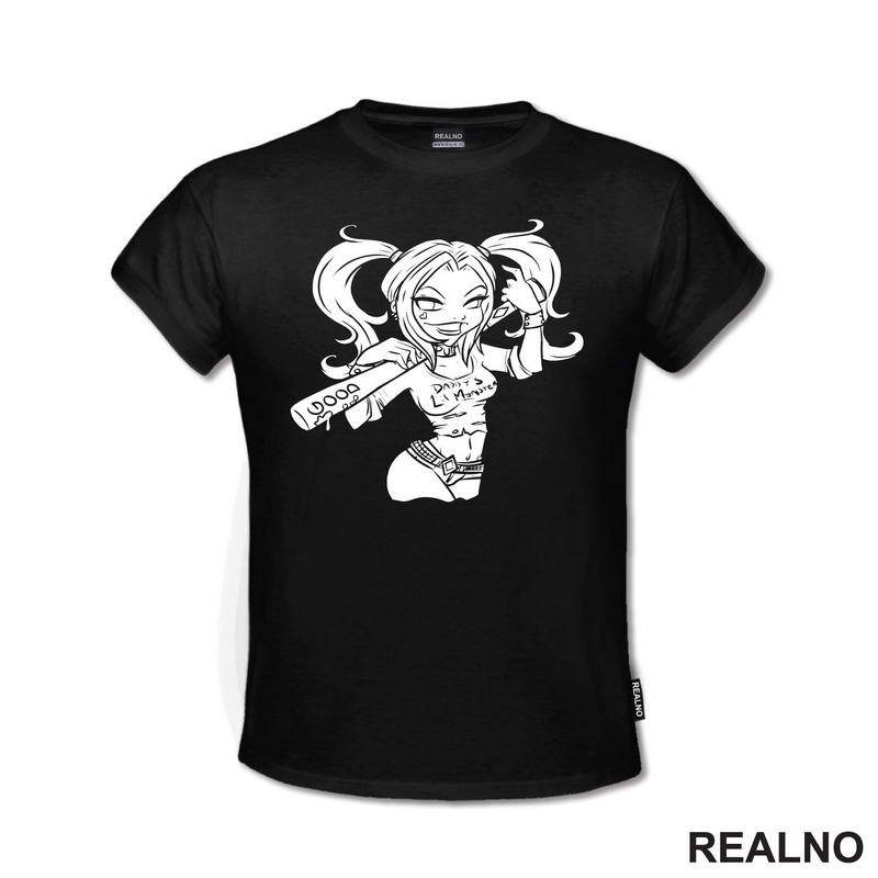 Daddy's Lil Monster - Silhouette - Harley Quinn