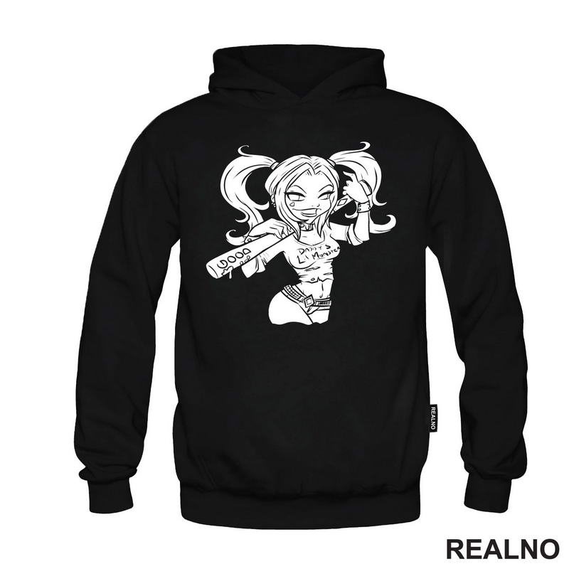 Daddy's Lil Monster - Silhouette - Harley Quinn