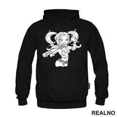 Daddy's Lil Monster - Silhouette - Harley Quinn