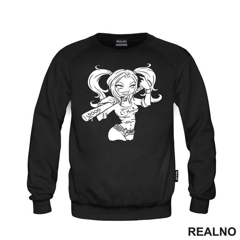 Daddy's Lil Monster - Silhouette - Harley Quinn