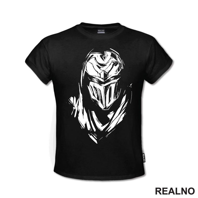 Zed - Line Drawing - LOL - League of Legends