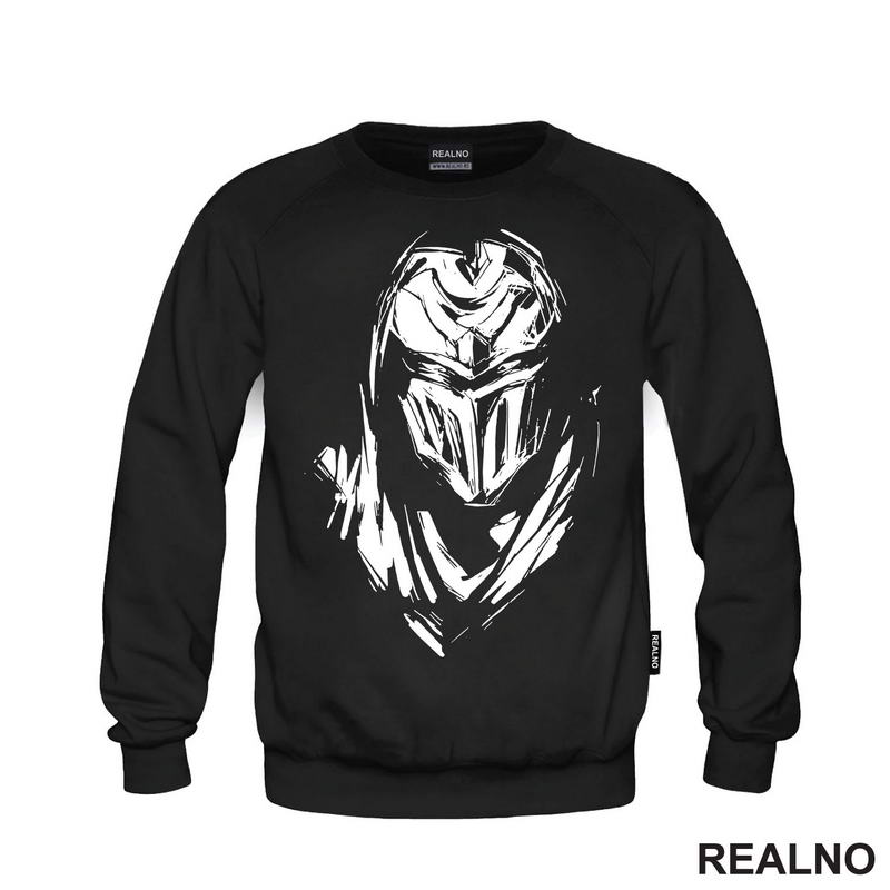 Zed - Line Drawing - LOL - League of Legends
