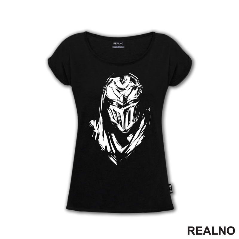 Zed - Line Drawing - LOL - League of Legends