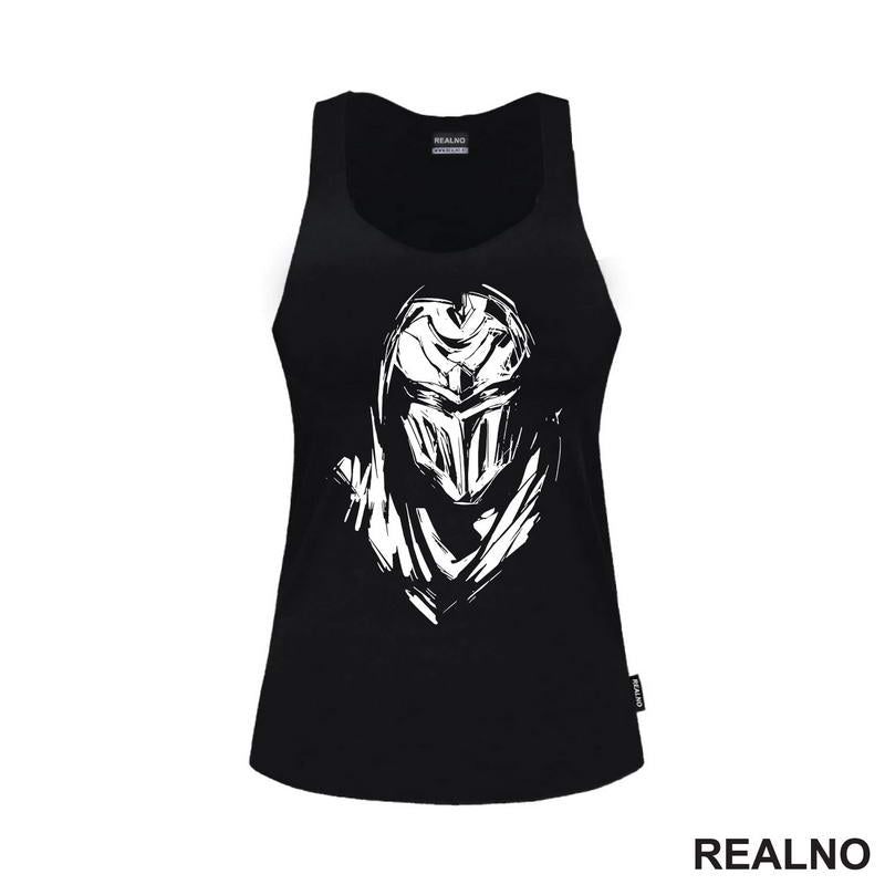 Zed - Line Drawing - LOL - League of Legends