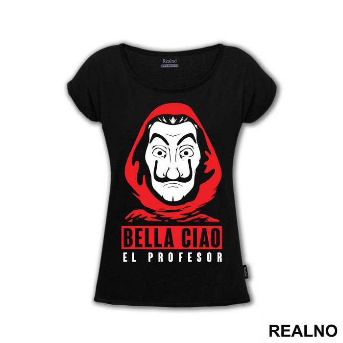 Red Hood Bella Ciao El Profesor - The Professor - La Casa de Papel - Money Heist - Majica