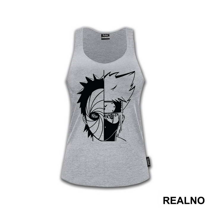 Obito and Kakashi Split - Naruto