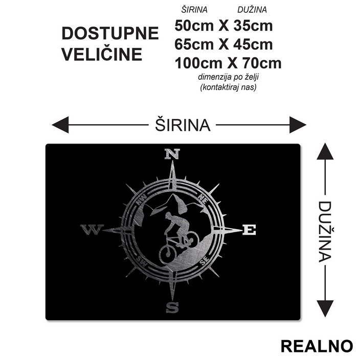 Compass - Bickilovi - Bike - Podmetač za sto